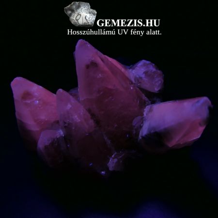 Fluoreszkl Mangn-kalcit kristlyok 88 gramm