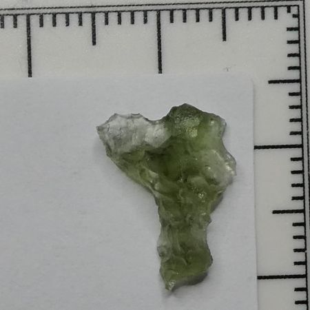 Olivazld Moldavit meteorit becsapdsksr veg 1,55 ct