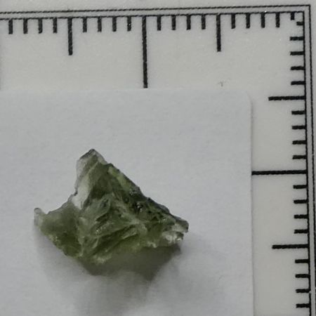 Olivazld Moldavit meteorit becsapdsksr veg 1,55 ct