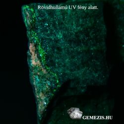  Willemit Kalcit fluoreszkl svnytrsuls 159 gramm